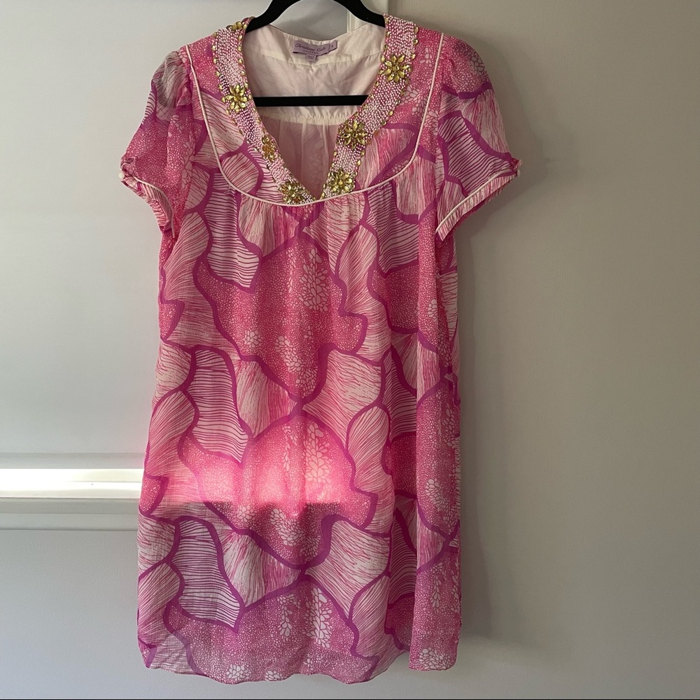 Christiane Celle for Calypso silk beaded dress - Picture 3 of 9